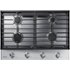 Samsung - 30" Built-In Gas Cooktop with 4 Burners - Stainless Steel
