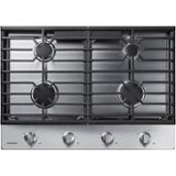 Samsung - 30" Built-In Gas Cooktop with 4 Burners - Stainless Steel