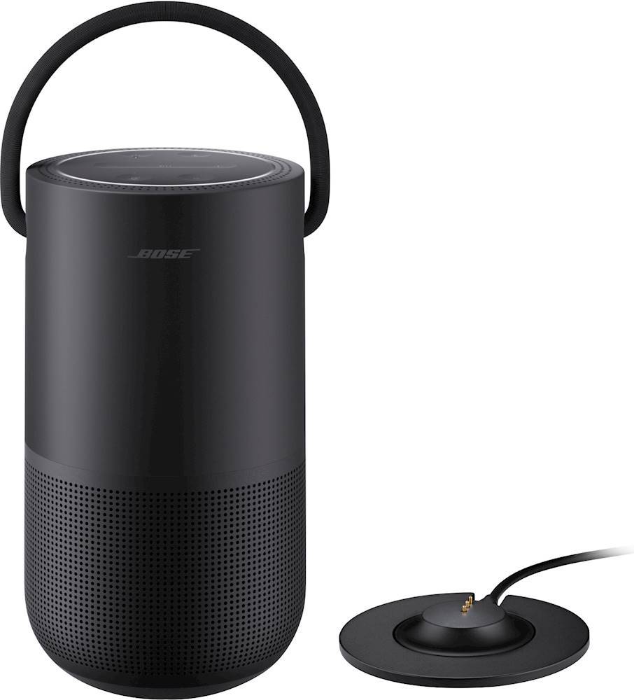 Bose - Portable Smart Speaker Charging Cradle - Triple Black