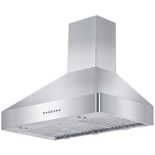 ZLINE - 36 inches - Externally Vented - Wall Range Hood - Brushed Stainless Steel