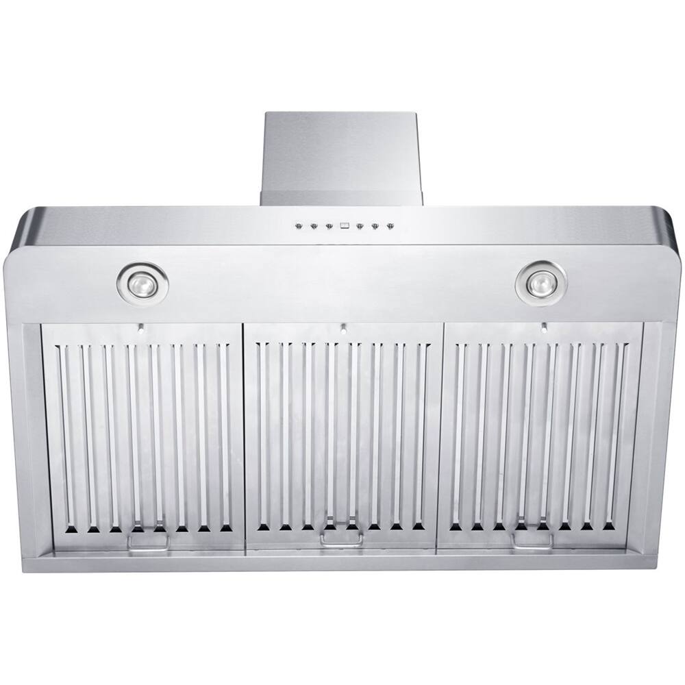 ZLINE - 36 inches - Externally Vented - Wall Range Hood - Brushed Stainless Steel
