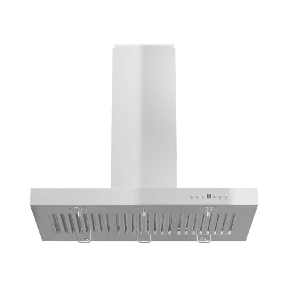 ZLINE - 48 inches - Externally Vented - Island Range Hood - Stainless Steel