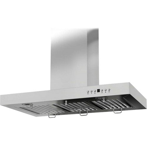 ZLINE - 48 inches - Externally Vented - Island Range Hood - Stainless Steel