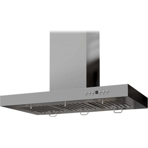 ZLINE - 48 inches - Externally Vented - Island Range Hood - Stainless Steel