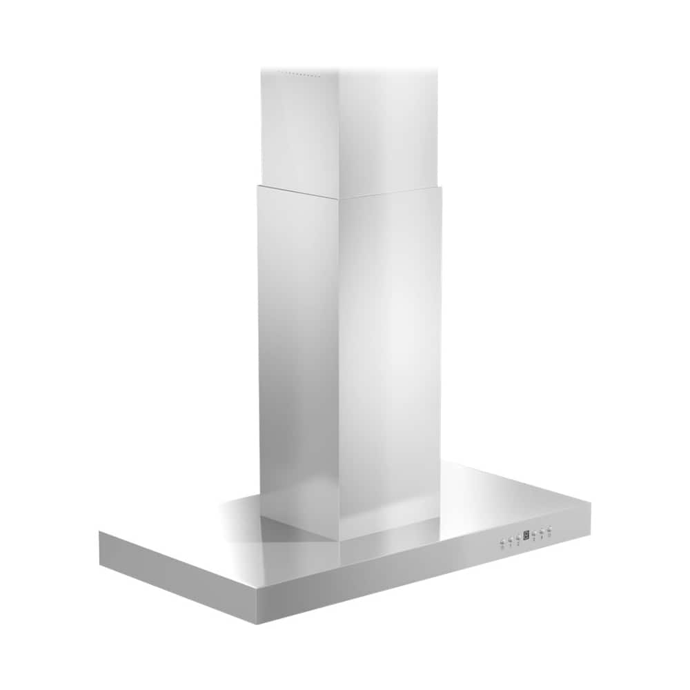 ZLINE - 48 inches - Externally Vented - Island Range Hood - Stainless Steel
