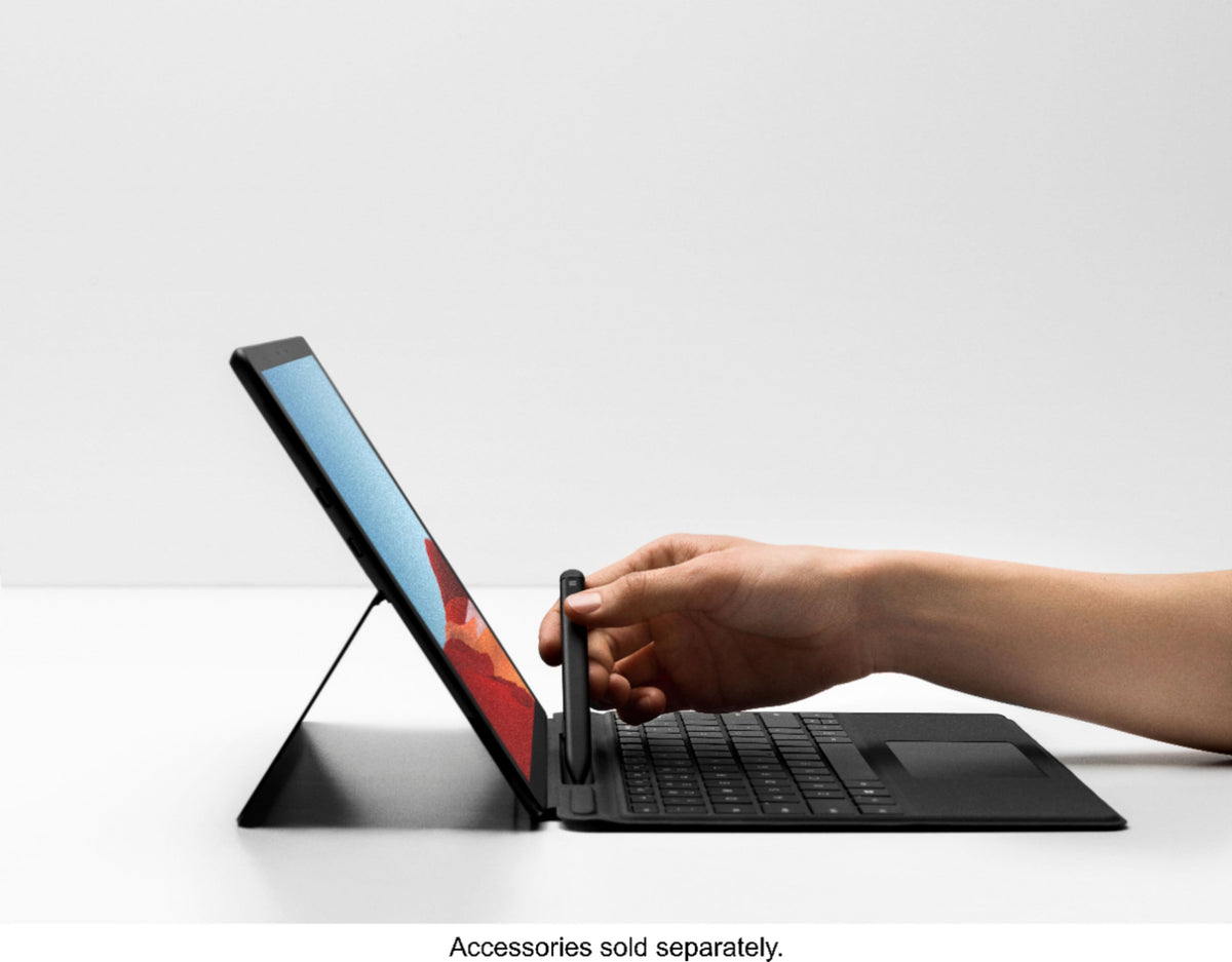 Geek Squad Refurbished Good - Surface Pro X - 13" Touch Screen - Microsoft SQ1 - 16GB Memory - Matte Black