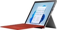 Microsoft - Geek Squad Certified Refurbished Surface Pro 7 - 12.3" Touch-Screen - 128GB - Platinum
