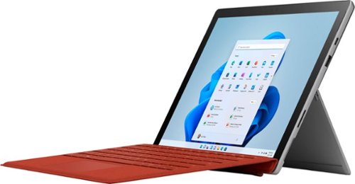 Microsoft - Geek Squad Certified Refurbished Surface Pro 7 - 12.3" Touch-Screen - 128GB - Platinum