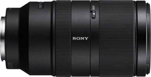 Sony - E 70-350mm F4.5-6.3 G OSS Telephoto Zoom Lens for E-mount Cameras - Black