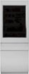 Monogram - Left-Hinge Door Panel for ZKGSN809 Refrigerator - Stainless Steel with Black Glass