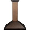 ZLINE - 30 inches - Externally Vented - Wall Range Hood - Hand Hammered Copper