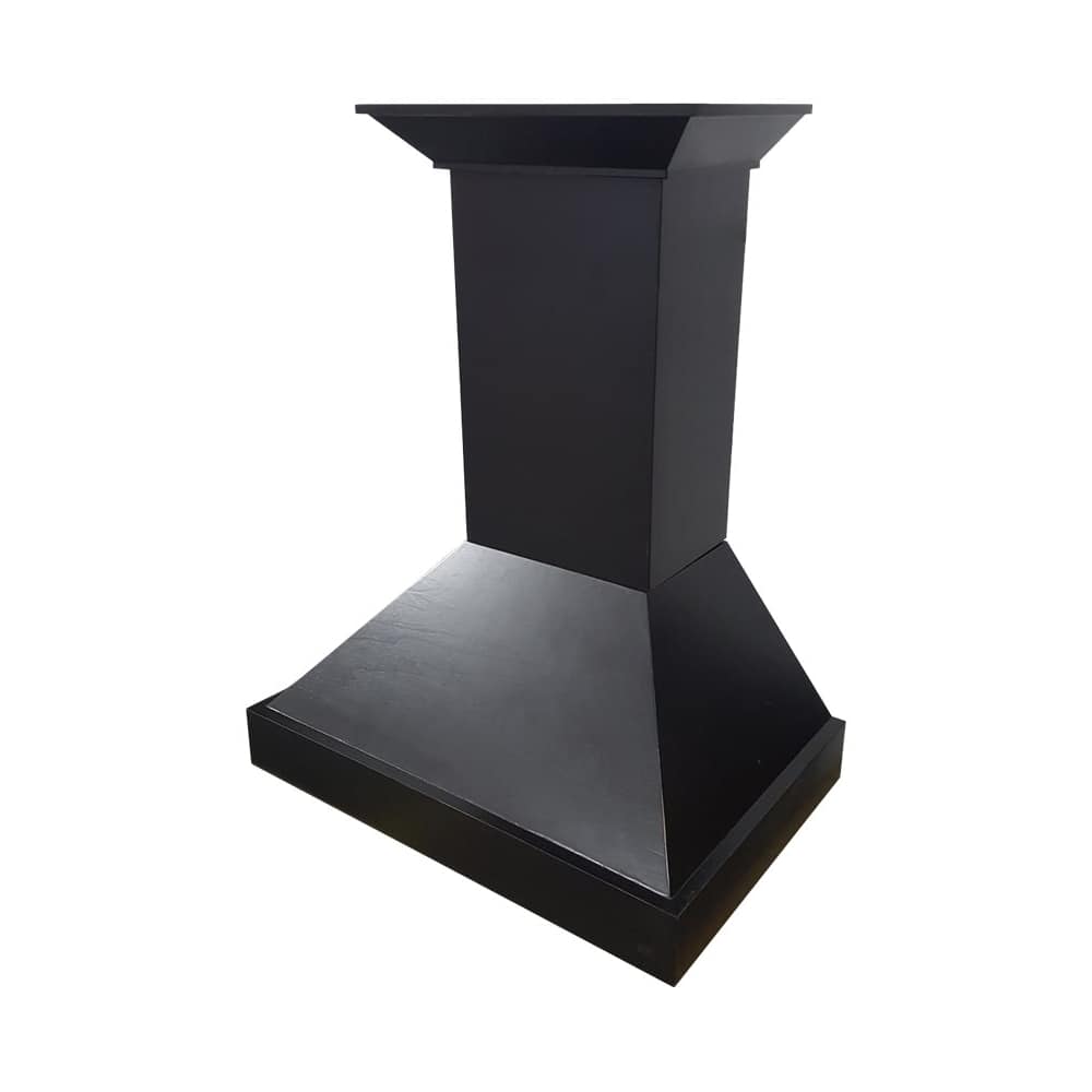 ZLINE - 30 inches - Externally Vented - Wall Range Hood - Black Painted