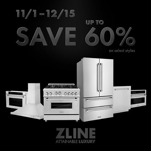 ZLINE - 30 inches - Externally Vented - Wall Range Hood - Black Painted