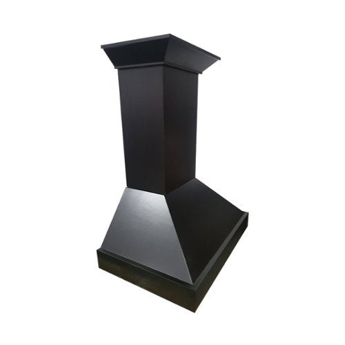 ZLINE - 30 inches - Externally Vented - Wall Range Hood - Black Painted