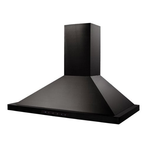 ZLINE - 48 inches - Externally Vented - Wall Range Hood - Black Stainless Steel
