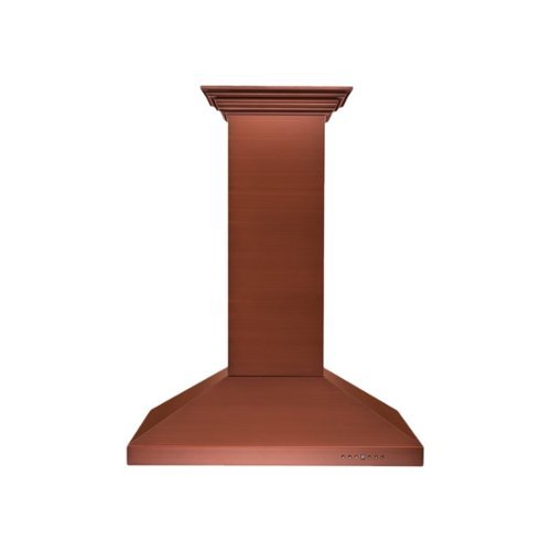 ZLINE - 36 inches - Externally Vented - Island Range Hood - Stainless Steel
