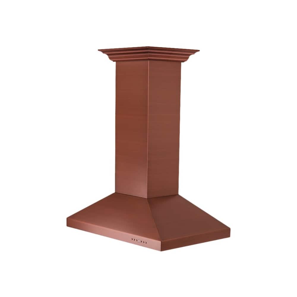 ZLINE - 36 inches - Externally Vented - Island Range Hood - Stainless Steel