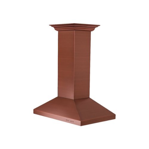 ZLINE - 36 inches - Externally Vented - Island Range Hood - Stainless Steel