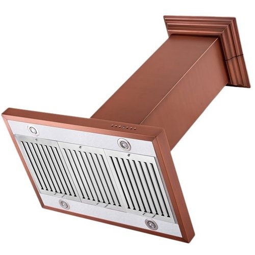 ZLINE - 36 inches - Externally Vented - Island Range Hood - Stainless Steel