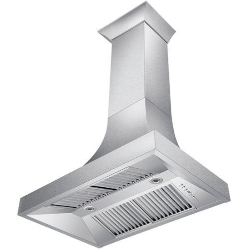 ZLINE - 48 inches - Externally Vented - Wall Range Hood - Satin Stainless