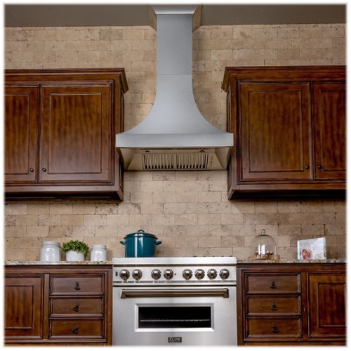 ZLINE - 48 inches - Externally Vented - Wall Range Hood - Satin Stainless