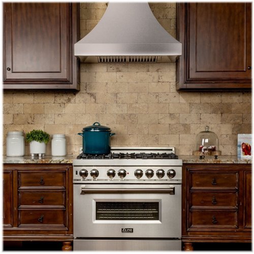 ZLINE - 48 inches - Externally Vented - Wall Range Hood - Satin Stainless