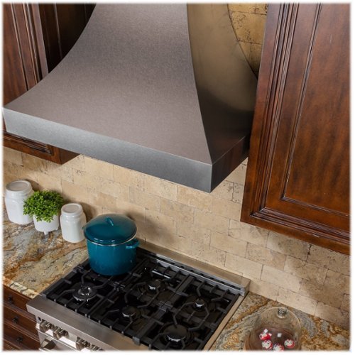 ZLINE - 48 inches - Externally Vented - Wall Range Hood - Satin Stainless