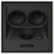 Bowers & Wilkins - CI700 Series In Ceiling 3-way Angled Speaker w/4" midrange, dual 5" bass drivers, includes retrofit back box (each) - White