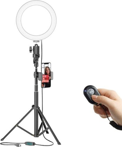 Bower - Selfie Ring Light Studio - Black