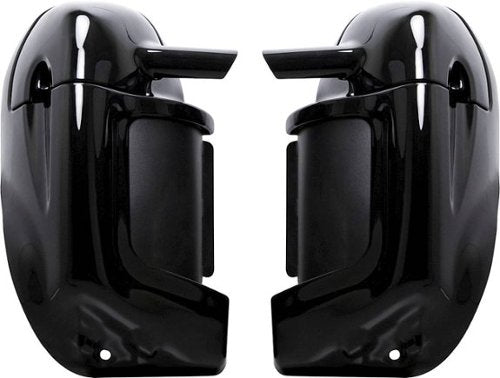 Metra - Lower Fairing Speaker Assembly for Harley-Davidson 1983-2013 Motorcycles - Black