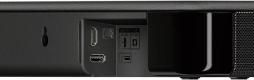 Sony - HTS100F 2.0 Channel Soundbar with Bass Reflex Speaker - Black