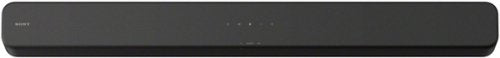 Sony - HTS100F 2.0 Channel Soundbar with Bass Reflex Speaker - Black