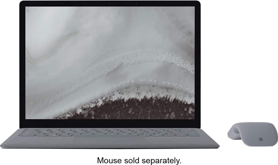 Microsoft - Geek Squad Certified Refurbished Surface Laptop 2 - 13.5" Touch Screen - Intel Core i5 - 8GB - 128GB SSD - Platinum