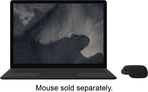 Microsoft - Geek Squad Certified Refurbished Surface Laptop 2 - 13.5" Touch Screen - Intel Core i5 - 8GB - 256GB SSD - Black
