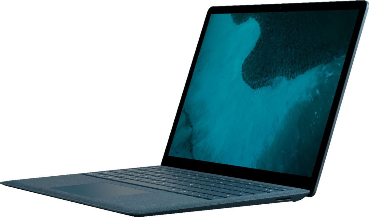 Microsoft - Geek Squad Certified Refurbished Surface Laptop 2 - 13.5" Touch Screen - Intel Core i7 - 8GB - 256GB SSD - Cobalt Blue