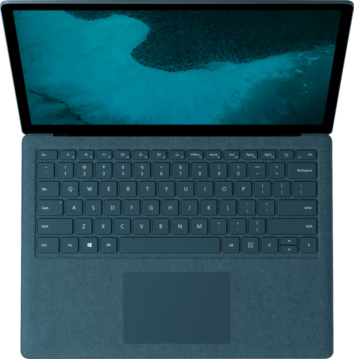 Microsoft - Geek Squad Certified Refurbished Surface Laptop 2 - 13.5" Touch Screen - Intel Core i7 - 8GB - 256GB SSD - Cobalt Blue