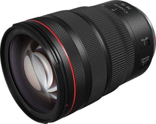 Canon - RF24-70mm F2.8L IS USM Standard Zoom Lens for EOS R-Series Cameras - Black