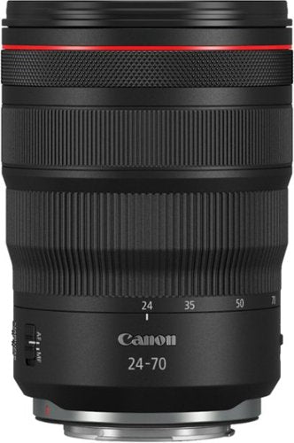 Canon - RF24-70mm F2.8L IS USM Standard Zoom Lens for EOS R-Series Cameras - Black
