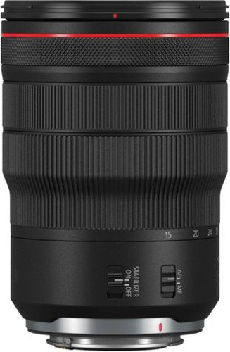 Canon - RF15-35mm F2.8L IS USM Ultra-Wide-Angle Zoom Lens for EOS R-Series Cameras - Black