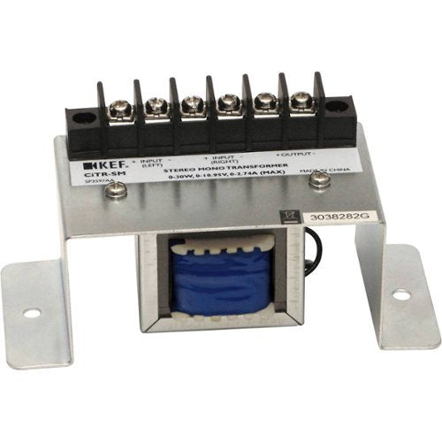 Stereo to Mono Adapter for Most KEF Ci Speakers - Silver