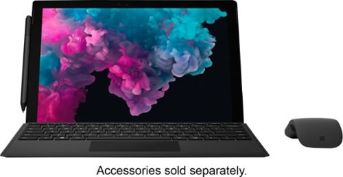 Microsoft - Geek Squad Certified Refurbished Surface Pro 6 - 12.3" Touch-Screen - Intel Core i5 - 8GB - 256GB SSD - Black