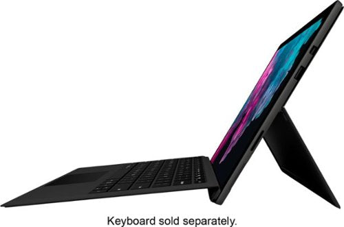 Microsoft - Geek Squad Certified Refurbished Surface Pro 6 - 12.3" Touch-Screen - Intel Core i5 - 8GB - 256GB SSD - Black