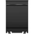 GE - 24" Portable Dishwasher - Black