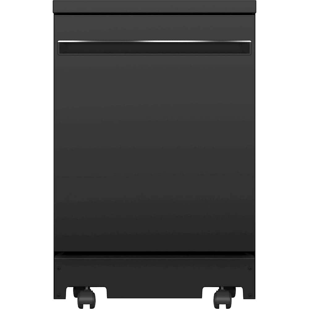 GE - 24" Portable Dishwasher - Black