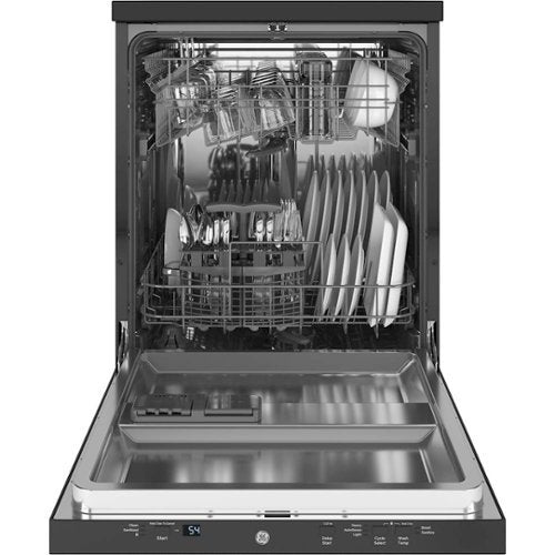GE - 24" Portable Dishwasher - Black