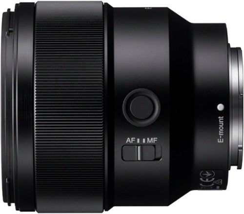 Sony - FE 85mm f/1.8 Telephoto Prime Lens for E-mount Cameras - Black