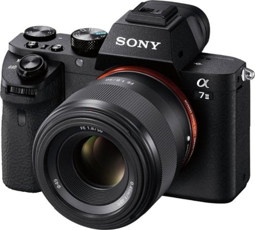 Sony - FE 50mm f/1.8 Standard Prime Lens for E-mount Cameras - Black
