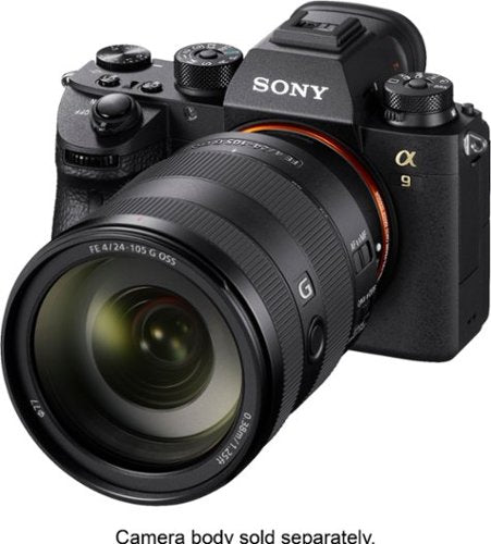 Sony - G 24-105mm f/4 G OSS Standard Zoom Lens for E-mount Cameras - Black