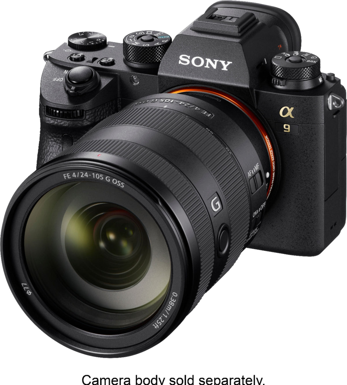 Sony - G 24-105mm f/4 G OSS Standard Zoom Lens for E-mount Cameras - Black