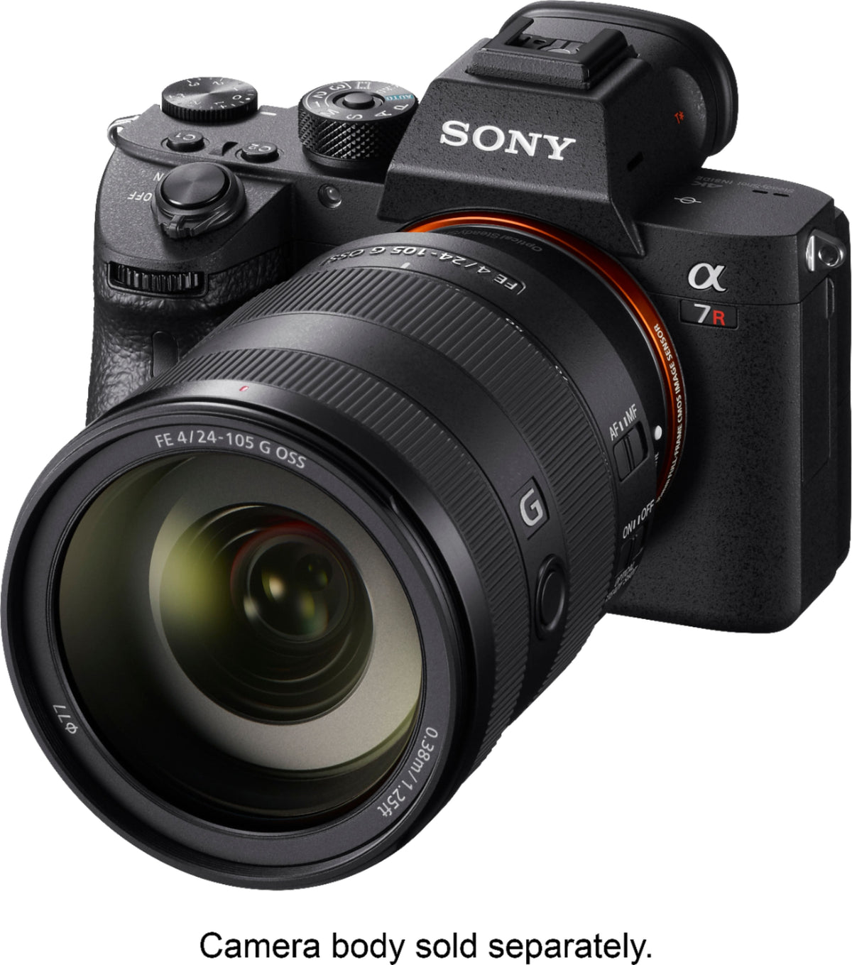 Sony - G 24-105mm f/4 G OSS Standard Zoom Lens for E-mount Cameras - Black